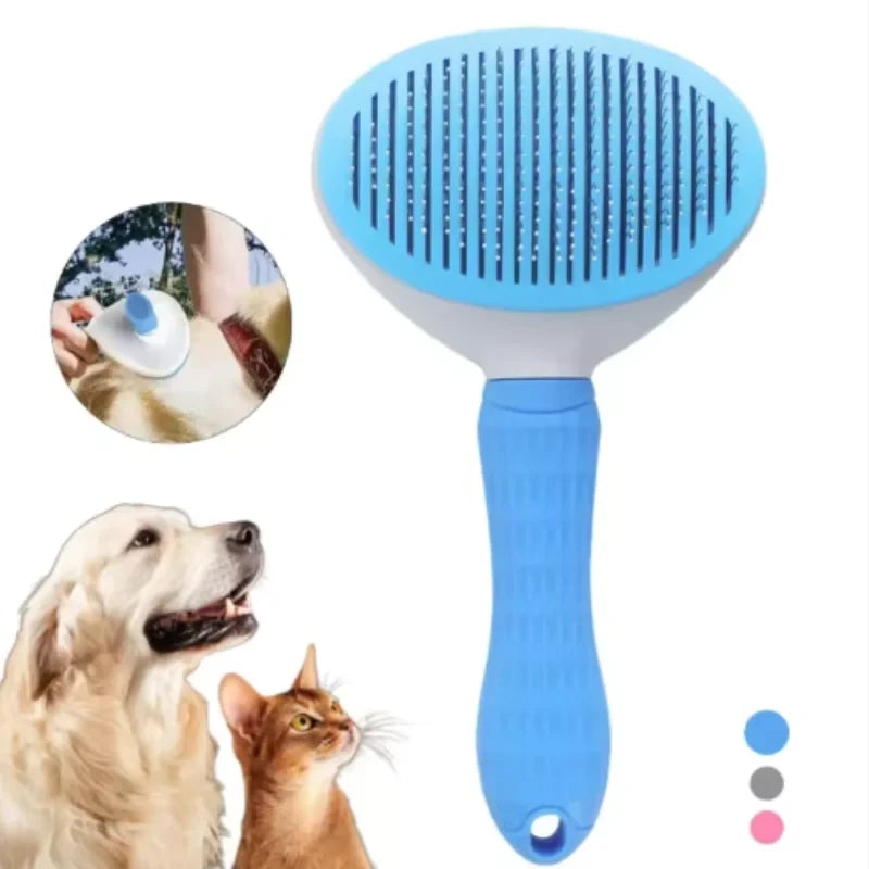 Self Cleaning Pet Grooming Brush