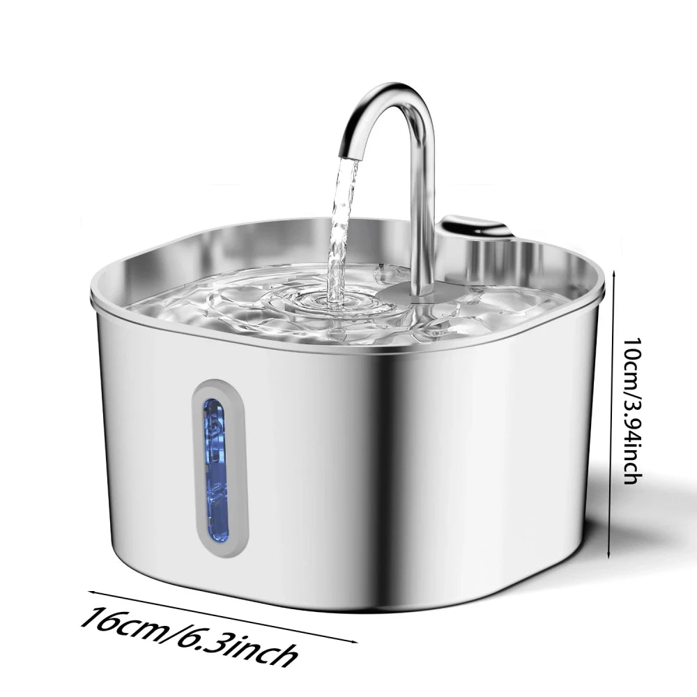 Automatic Stainless Steel Pet Fountain