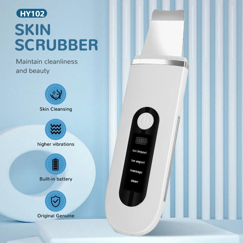 Ultrasonic Facial Cleansing Spatula