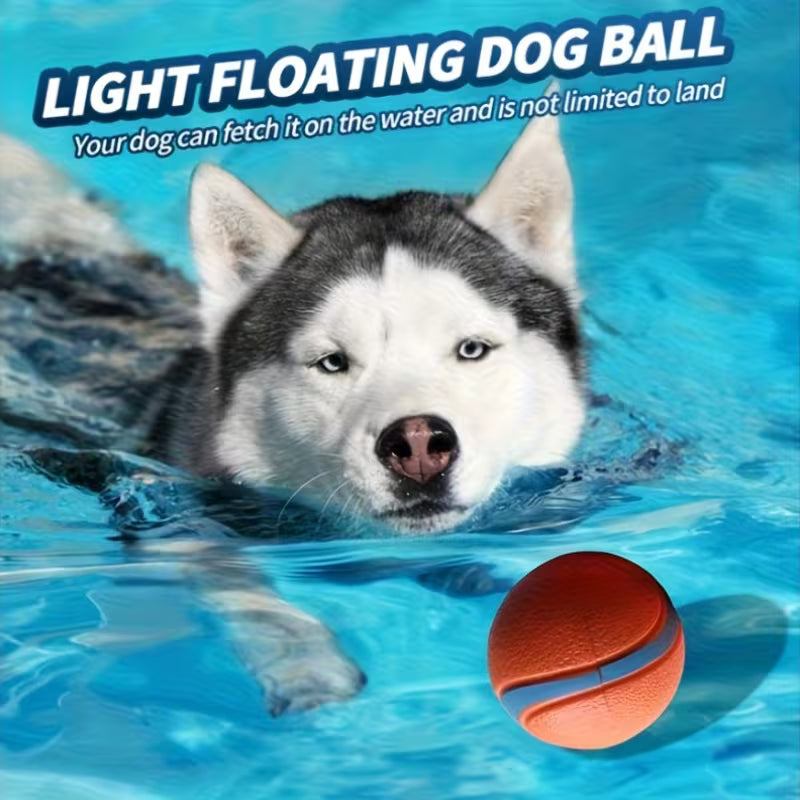 Upgraded 4pcs Heavy-Duty Rubber Dog Chew Balls