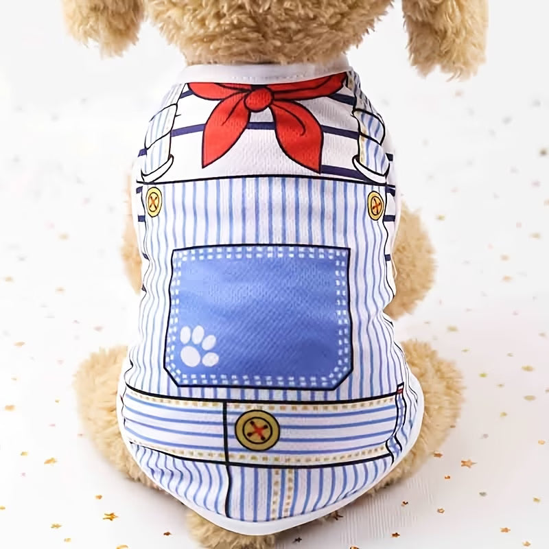 Spring and Summer Vest Dog Clothing